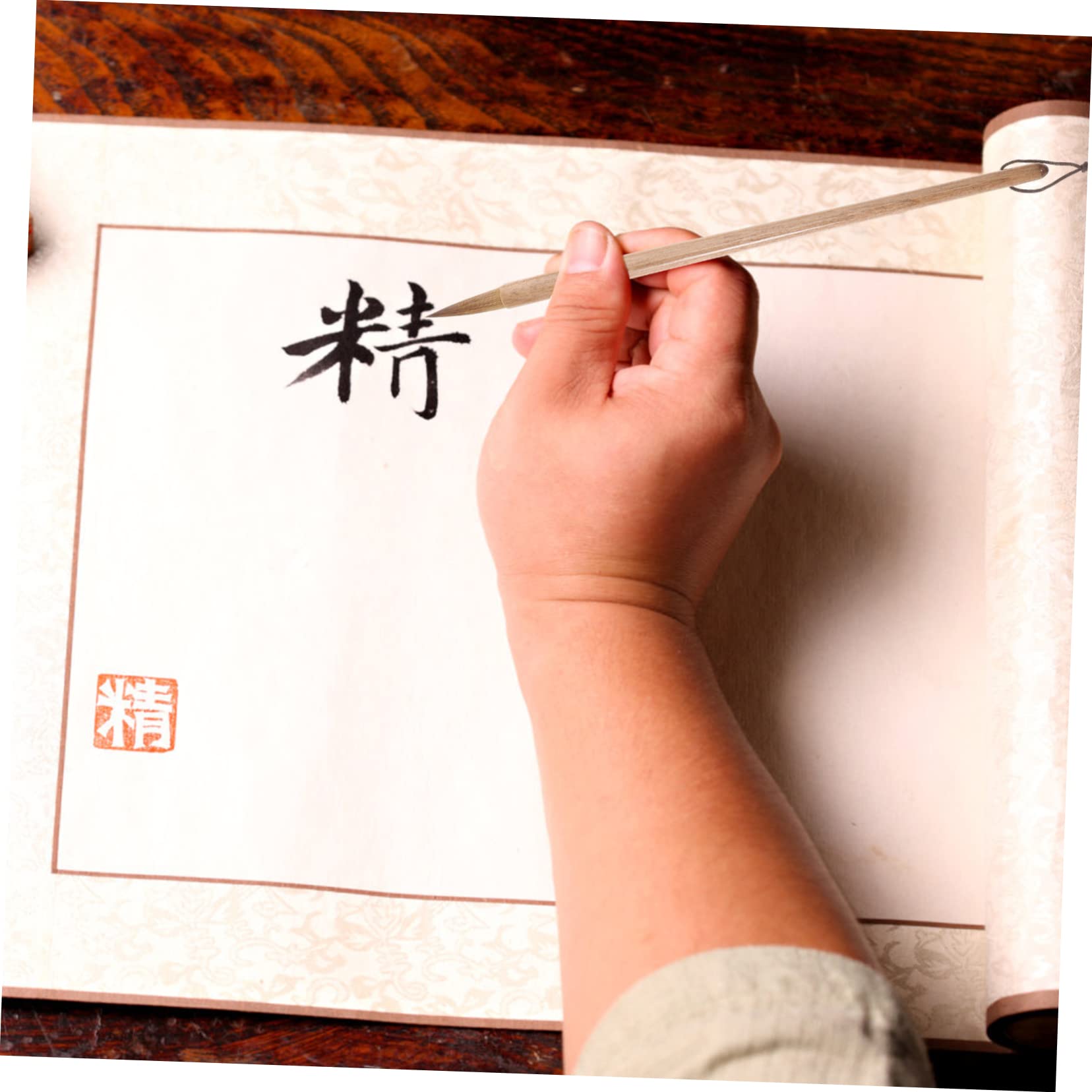 OSALADI 5 Set Per Calligrafia Cinesi Professionale Per Principianti Con Ergonomico Per Scrittura E Arte Include Medio E Piccolo 3 Pezzi * 5
