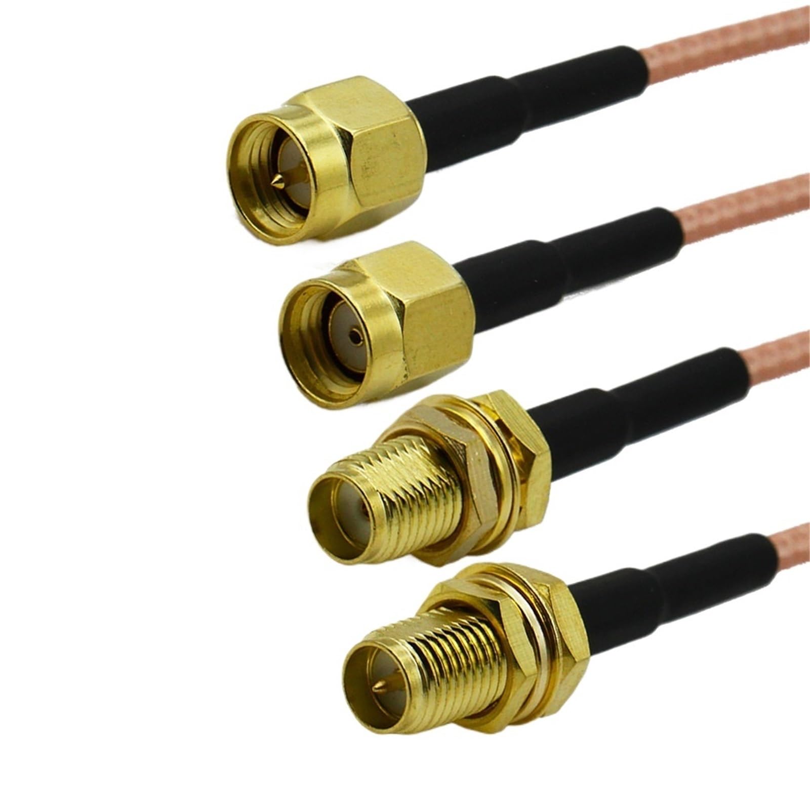RG316 Câble SMA Mâle Femelle Connecteur Antenne Extension Cavalier Pigtail Adaptateur 1 Pcs (Type 8)