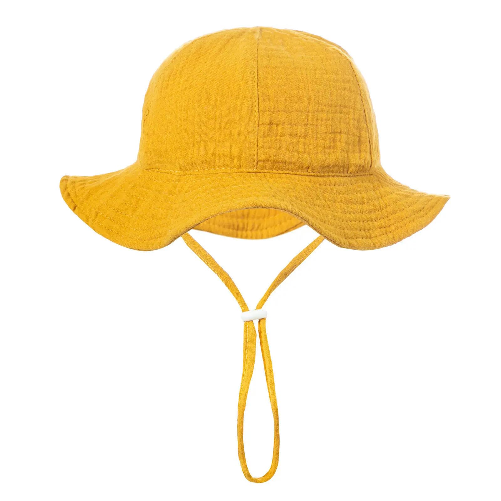 Sombrero de Pescador para Bebés Abrigo de Verano para Bebé, Sombrero de Pescador con bordes anchos sombreados