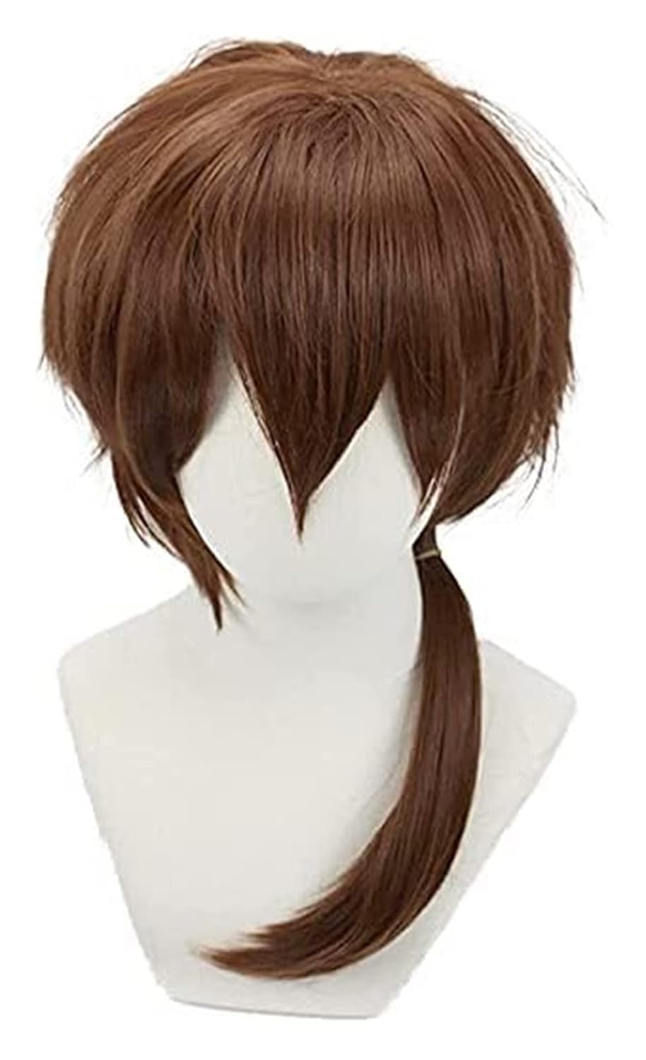 Rurouni Kenshin Cosplay Wig Heat Resistant Synthetic Wigs for Halloween Costume Party Role Play+Wig Cap