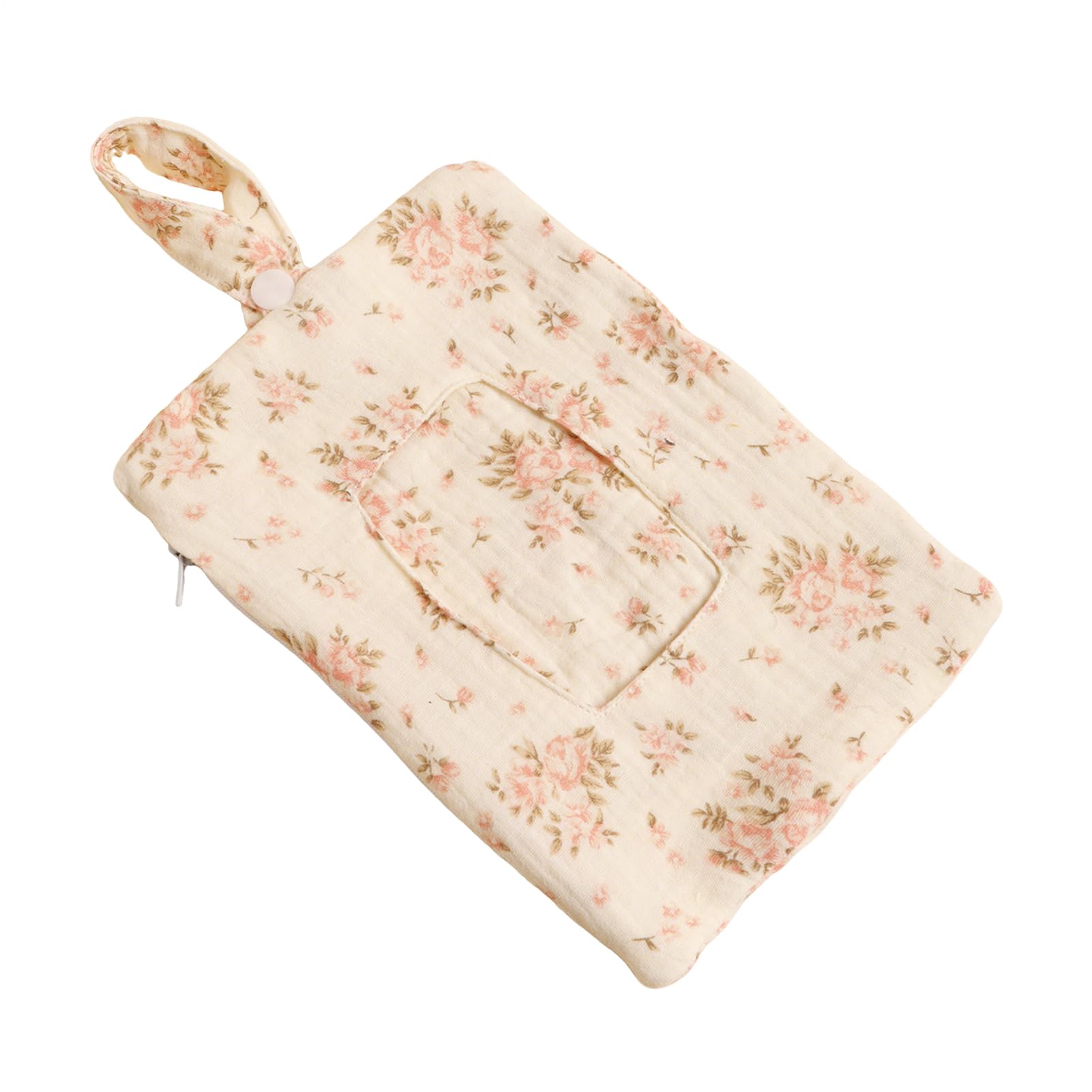 Porta toallitas portátil, estuche para de pañales, organizador de toallitas de viaje, contenedor compacto recargable con cordón, para baño al aire libre, dormitorio, guardería, hogar, cochecito,