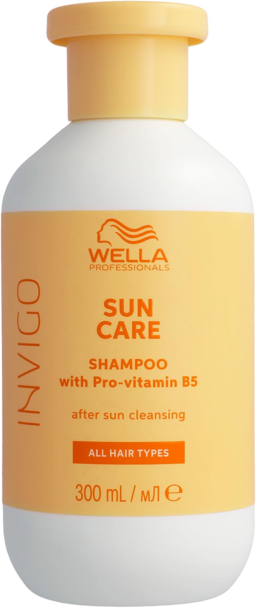Wella Professionals Invigo Sun Care After Sun Gentle Cleansing Shampoo - For After Sand & Sea Salt Exposure - Perfect for Holiday & Travel (300ml)
