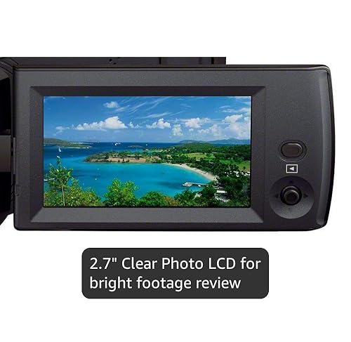 Amazon.com : Sony HDR-CX240/B Full HD 9.2 MP Camcorder with 27x