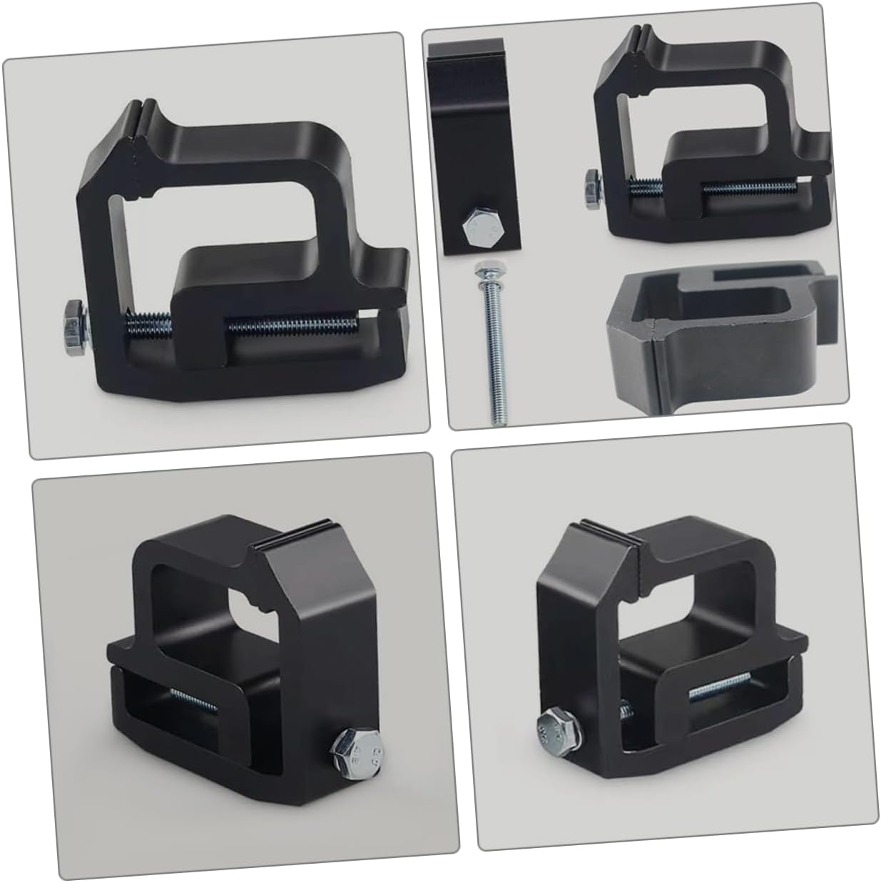 4pcs Truck Topper Clamp Durable Mounting Clamps for Camper Shells Easy Installation Secure Truck Bed Accessories for Outdoor Adventures
