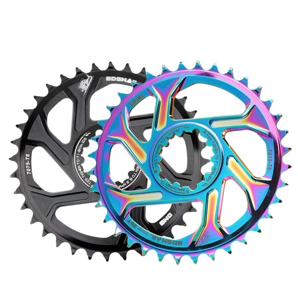Platos para Bicicletas Bicicleta MTB Bicicleta de montaña 30T/32T/34T/36T/38T Plato de Bicicleta