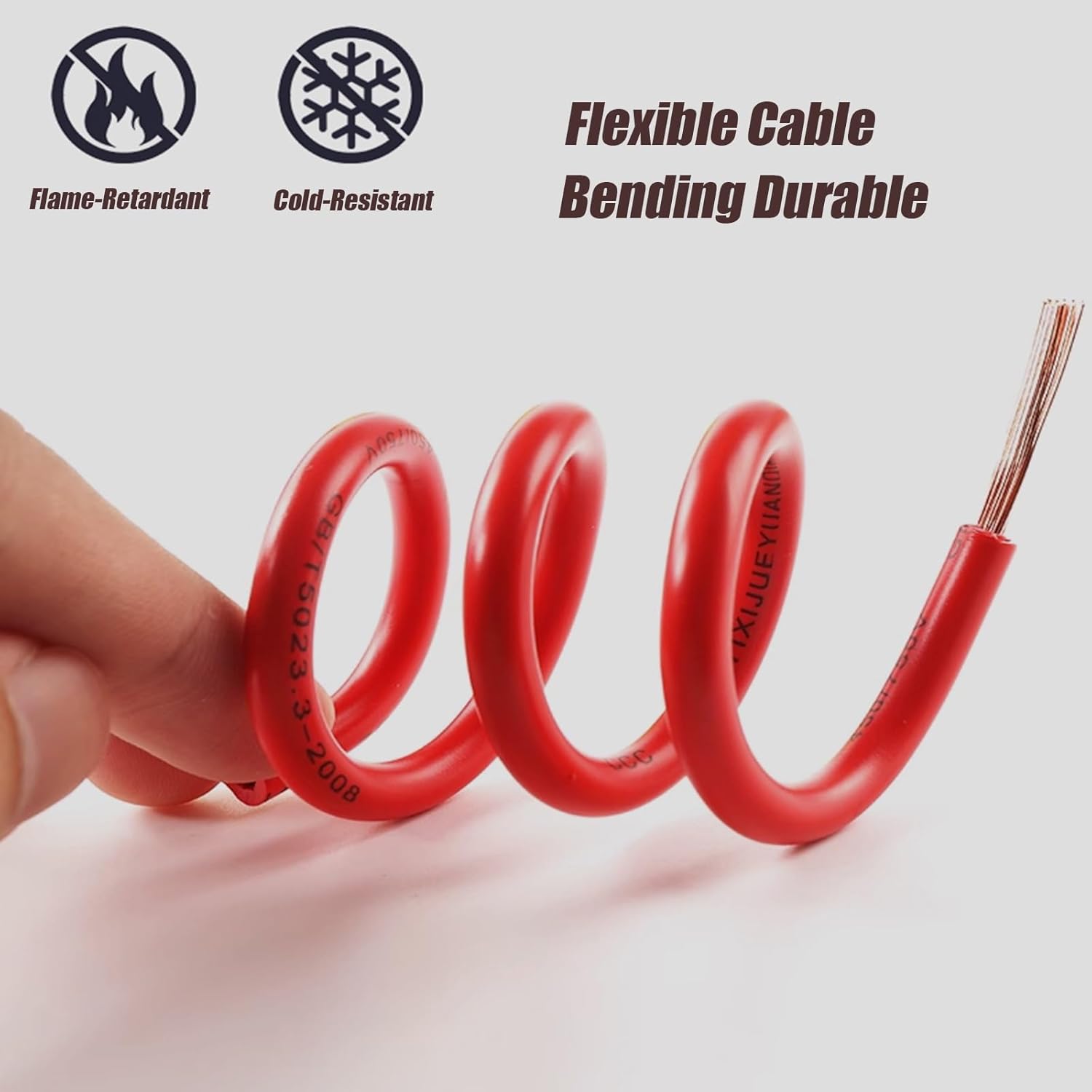 14/16/18/20 AWG Flexible Copper Grounding Wire, 12 Gauge Yellow-Green Flame-Retardant PVC Insulated Electrical Wire for Home Wiring & Solar PV Systems(30ft,14AWG)