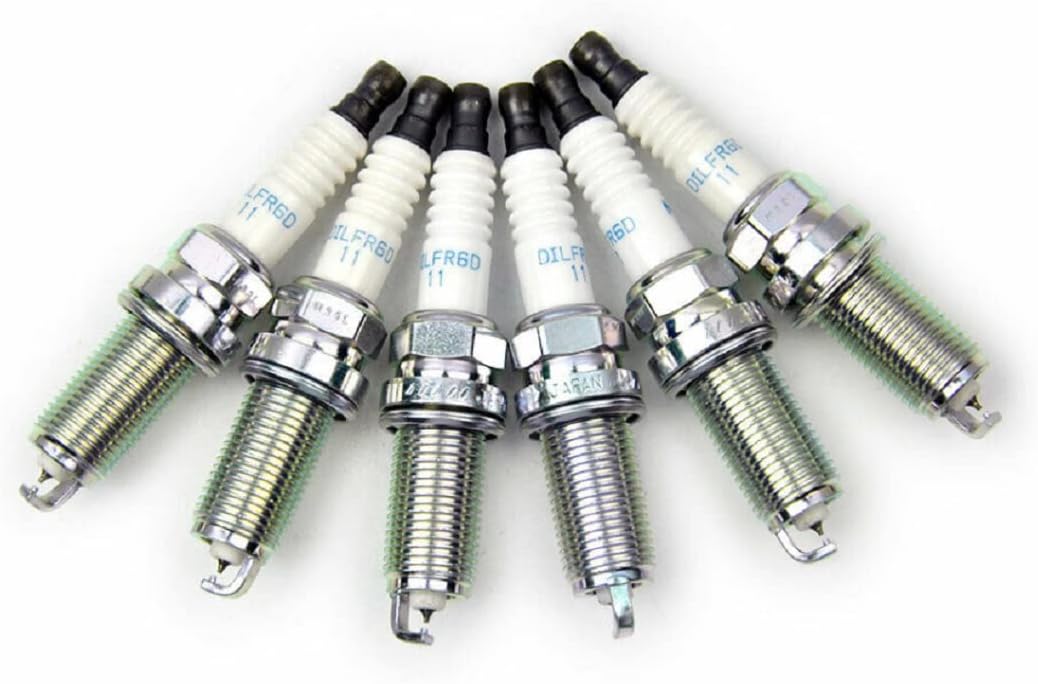 6PCS/Set Spark Plug 6176 DILFR6D11 NAdNgZzU