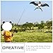 BESTonZON Swallow Bird Kite with Fishing Pole Easy to Fly Kids Kite Lightweight Outdoor Toy for Children Ages 4-8 Fun Family Activity