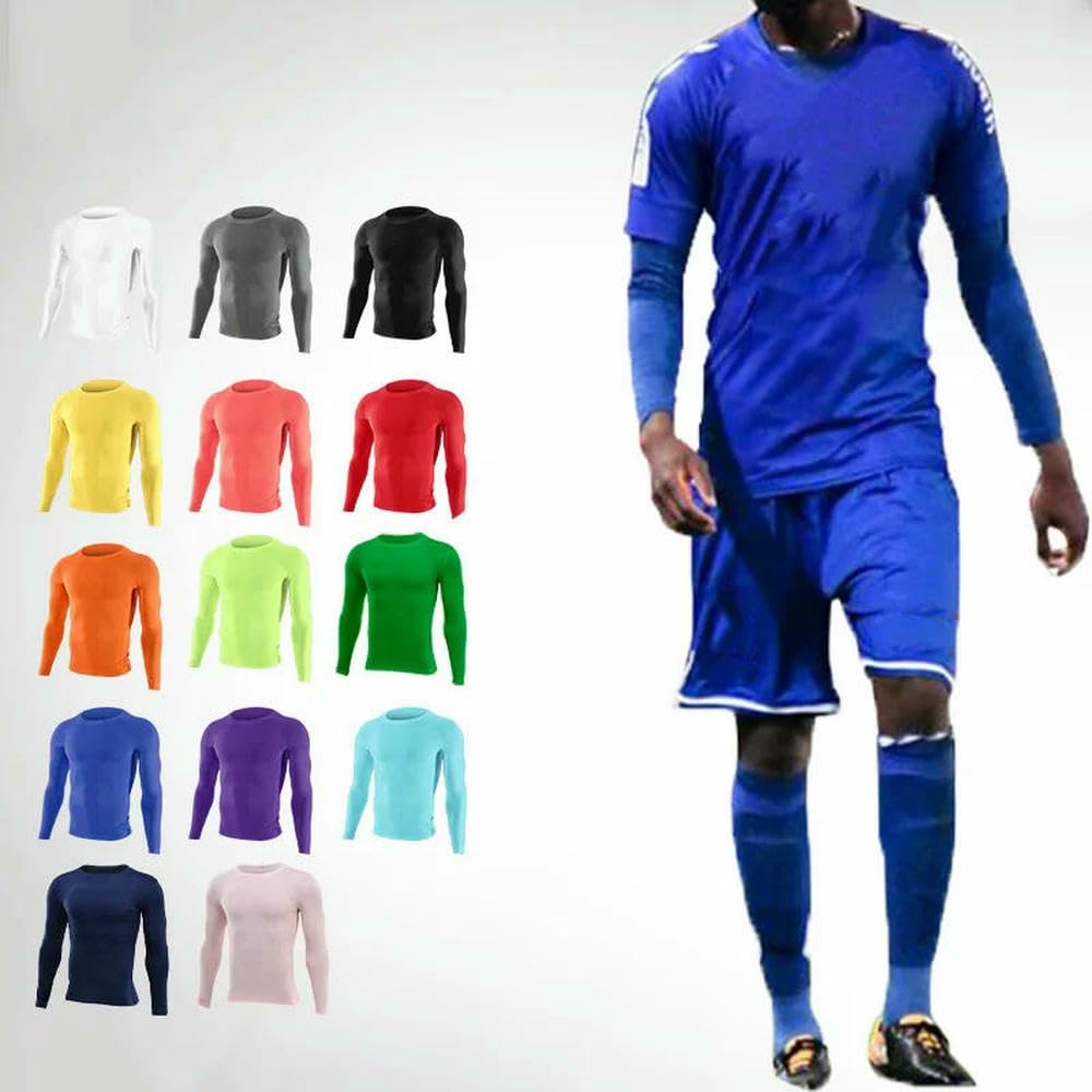 GLDFW - Camiseta de compresión para hombre, mujer, niño, niña, para correr, fitness, deporte, baloncesto, fútbol, gimnasio