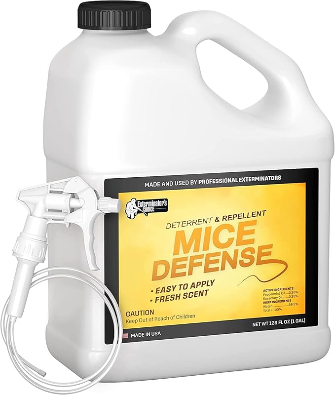 Mice DefenseAll Natural3.6L SprayRepellent and Deterrent for all MiceRodent Pest Control