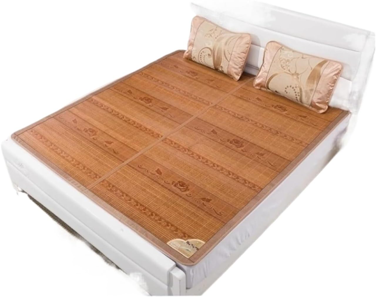 Esterilla para dormir de bambú de alta calidad estera transpirable de seda de hielo