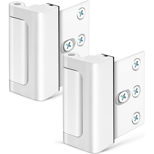 Home Security Door Lock Door Reinforcement Lock Door Locks for Kids Safety Flip Door Lock Latch Childproof Night Lock Door Security Front Door Child Safety Lock High Security Locks for Doors Inside