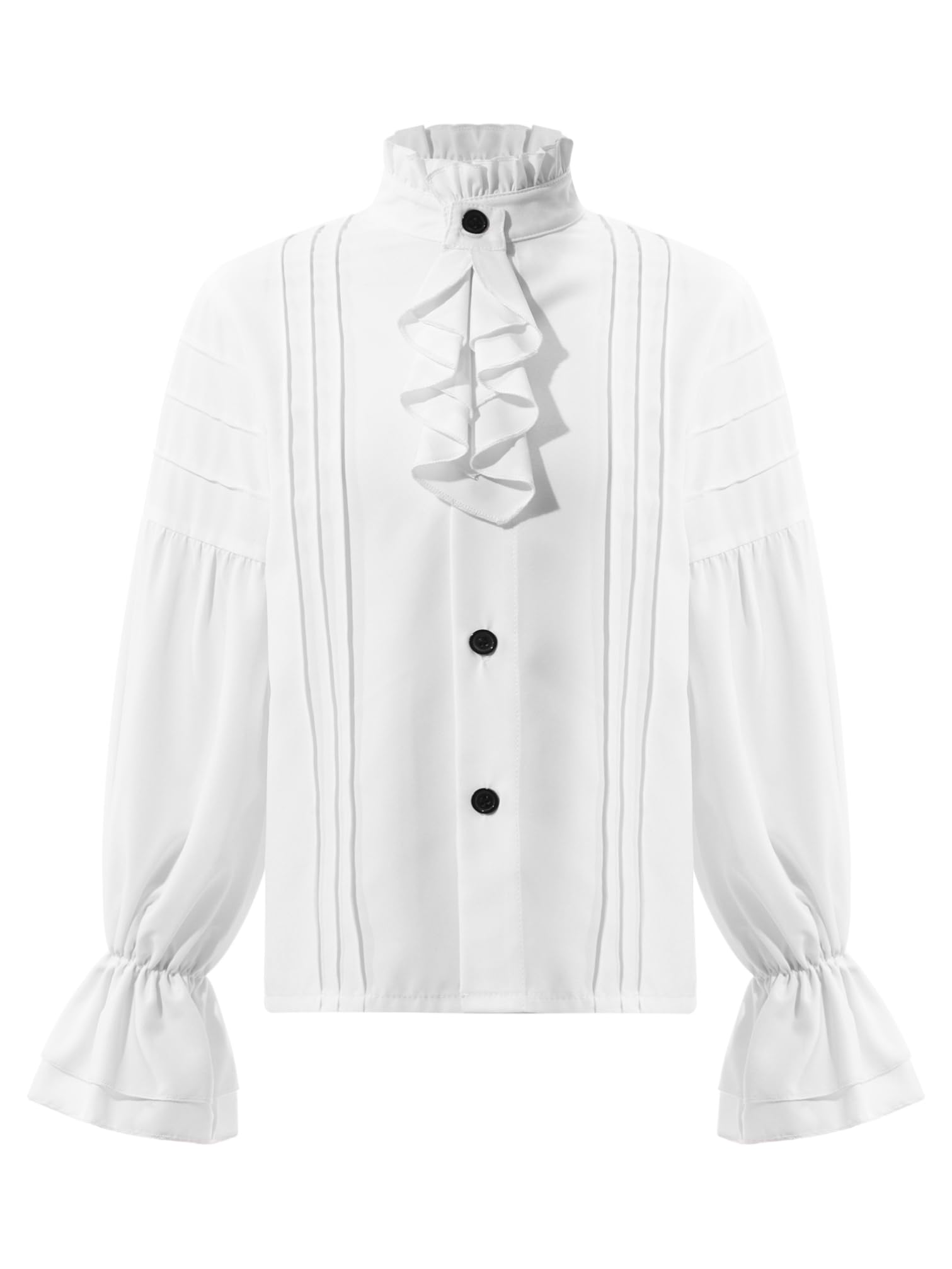 Camicia Pirata Bambino - Abito Medievale Rinascimentale Per Carnevale E Halloween - Foto 3