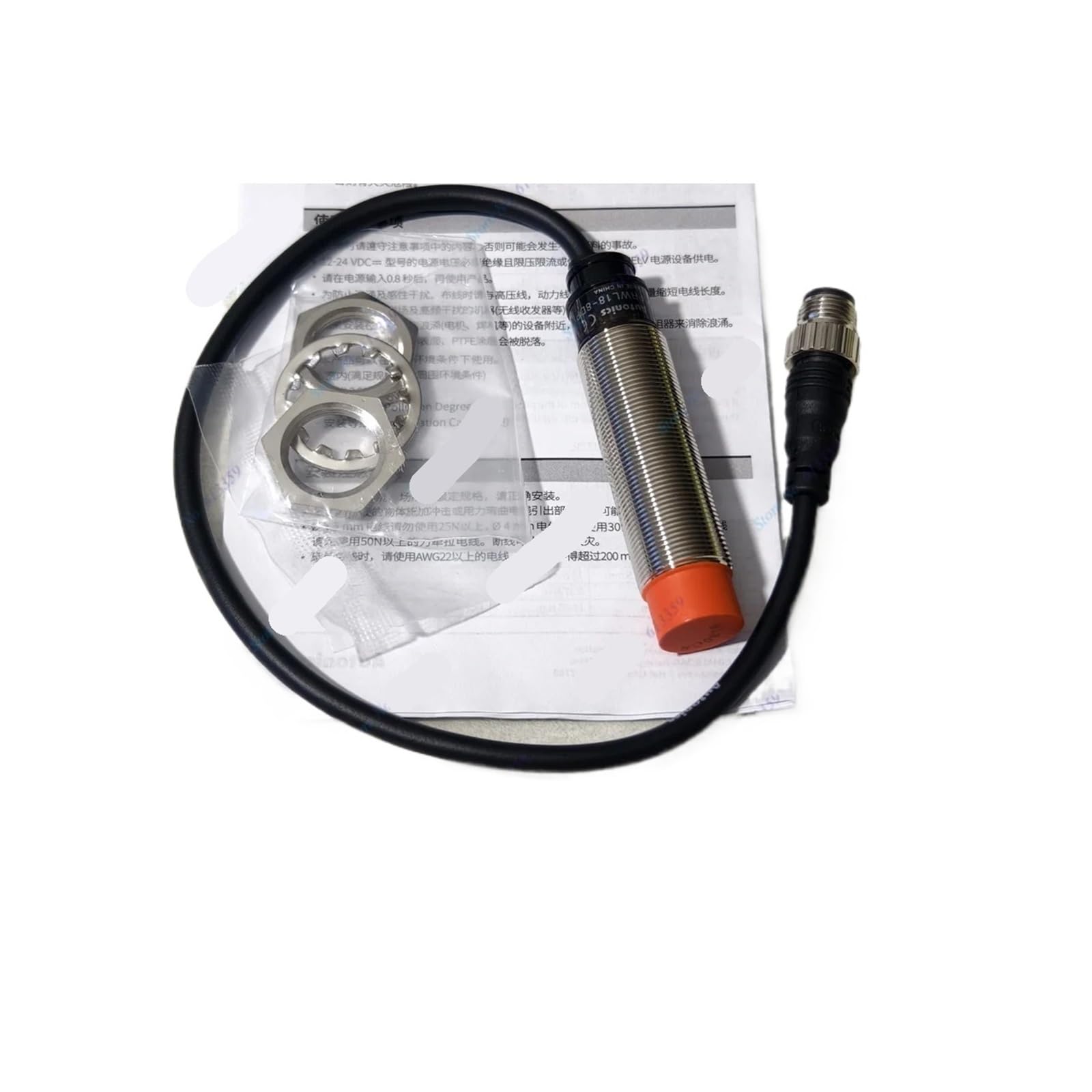 OSHZIKJII 1pc PRWL18-8DN -8DP -5DN -5DP Proximity Switch sensor(PRWL18-5DP PNP 5mm)