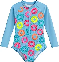 Maiô Menina Manga Longa Infantil Bebe Com Proteção U 50 Maio