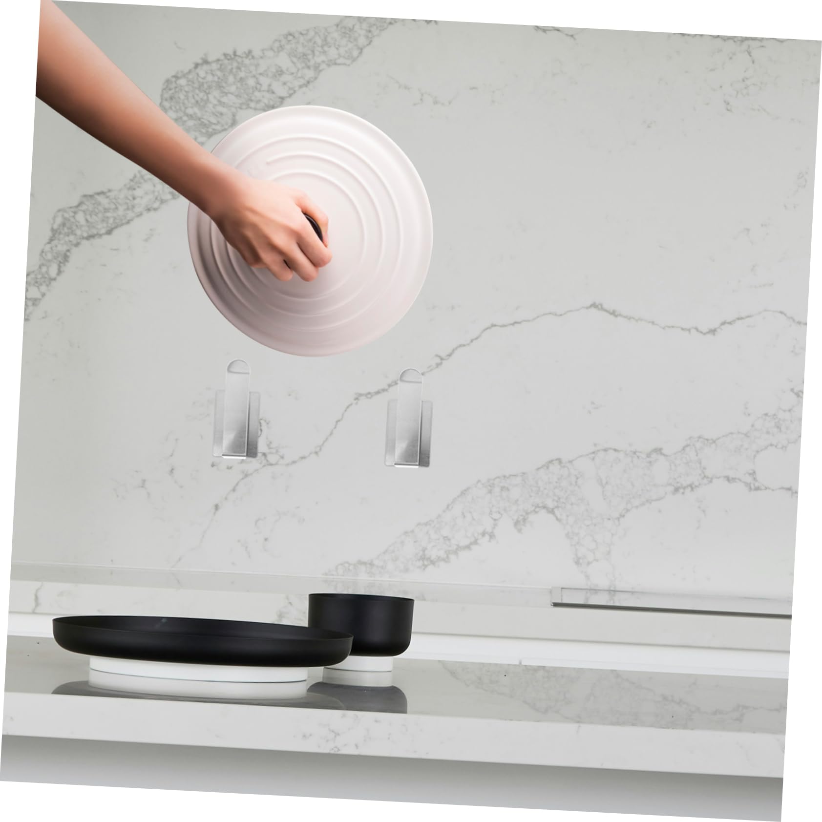 2paia Organizer Inossidabile Per Coperchi e Taglieri Per Utensili Design Stabile e