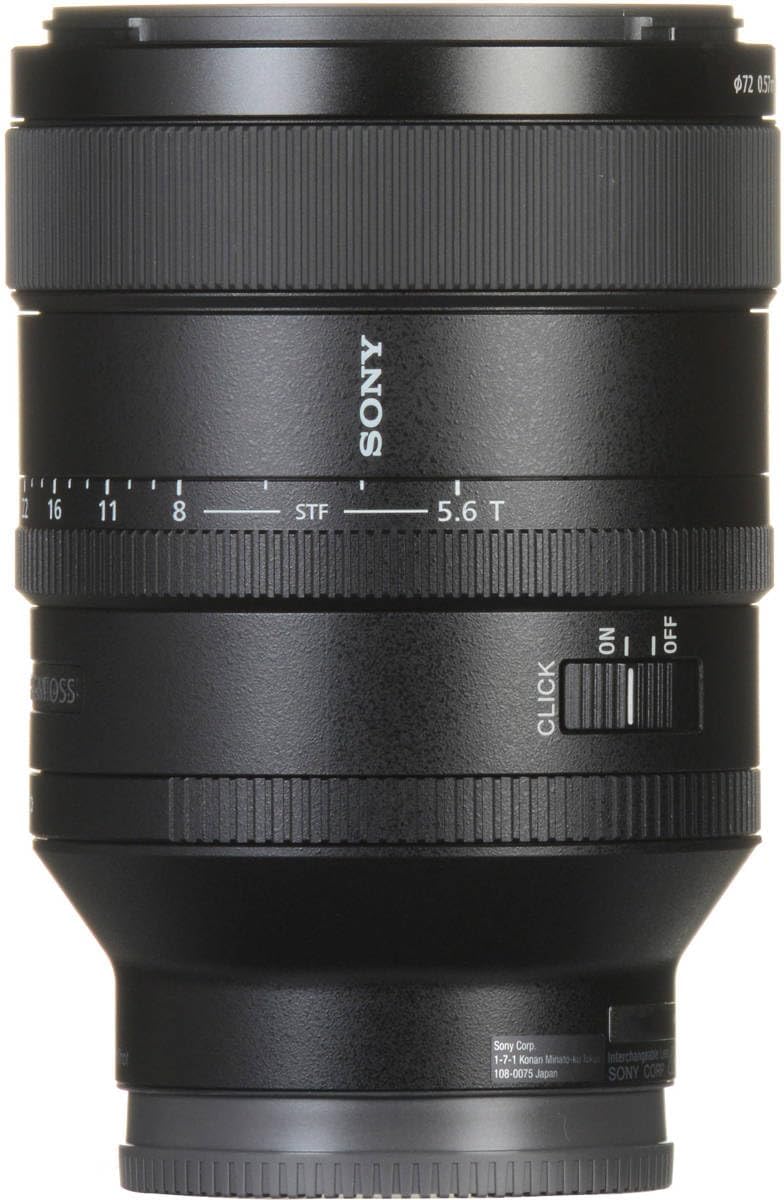 Sony SEL100F28GM 100mm f2.8 Medium-telephoto Fixed Prime Camera Lens, Black