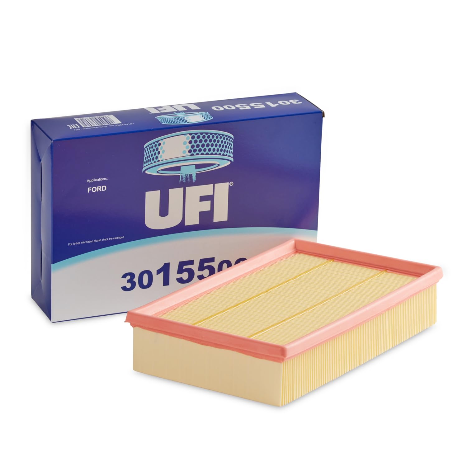 Filtro Aria UFI 30.194.00 Per Auto - Compatibile Con Fiat E Lancia, Dimensioni 281x123x51 Mm - Foto 8