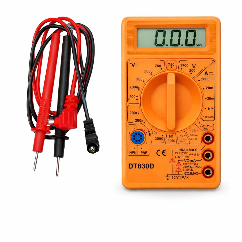 SP830D Digital Multimeter for Measuring Ac and Dc Voltage, Dc Current and Resistance With Lcd Display (Pack of 1 pcs)-picture-23