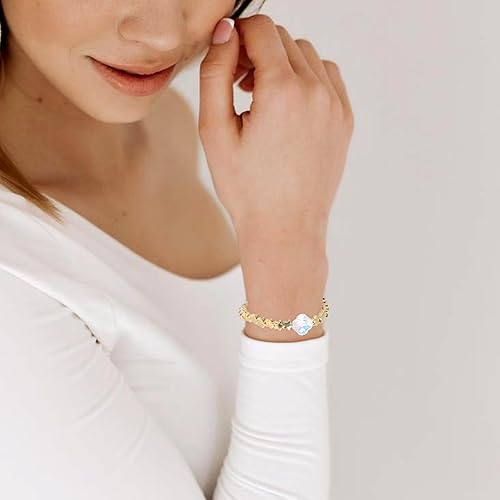 Miniatura 6 de 200 cuentas sueltas de estrella de agujero grande de 0.236 pulgadas (0.236 in), cuentas espaciadoras de estrella, cuentas de estrella, botones de