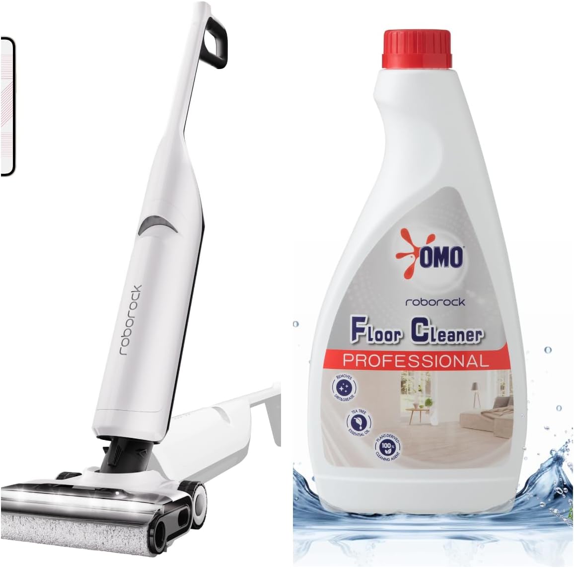 roborock Flexi Pro Wet Dry Vacuum Cleaner & Multi-Surface Floor Cleaning Solution