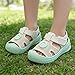 Zonkacen Little Boy Girl Anti Skid Fashion Soft Breathable Summer Sandals for Walking River Aqua Wading Water Sport Garden Trekking Vacation Green Infant 2.5