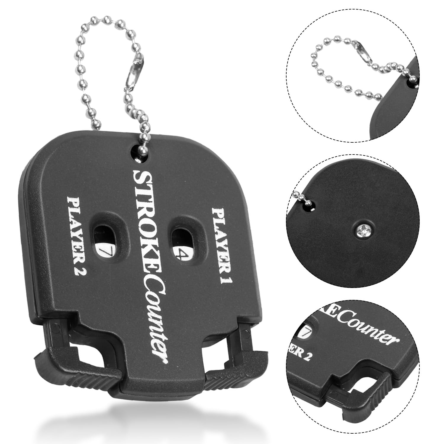 Anotador De Golf De 2 Piezas, Anotador Doble, Mini Portátil, Contador Manual