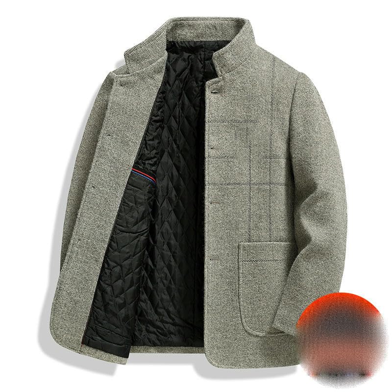 Veste matelassée homme col montant pour rester au chaud sans compromis business - 7