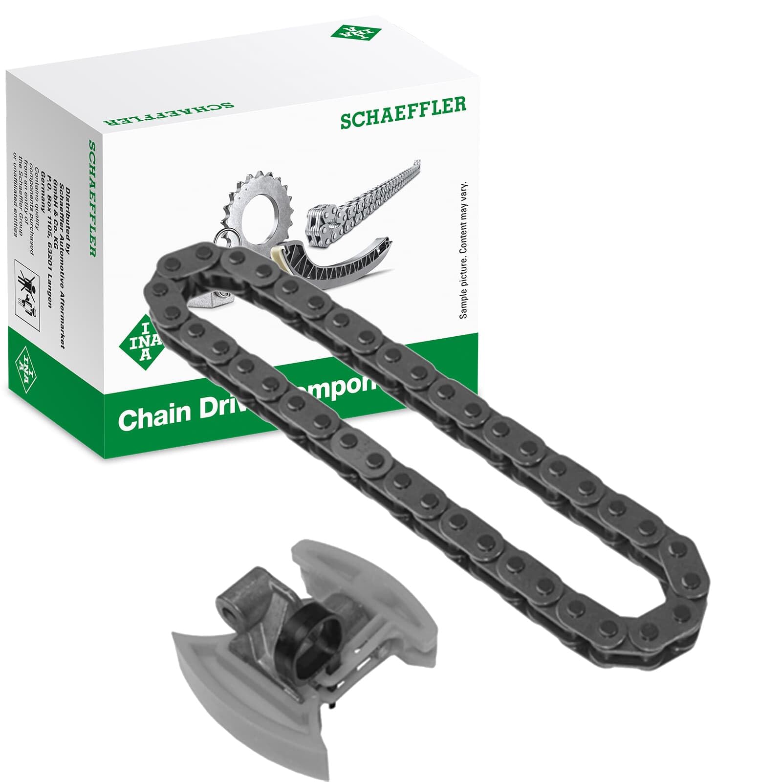 INA Kit de chaîne de distribution 40 Simplex Compatible avec PEUGEOT 206 3/5 portes 2A/C 207 3/5 portes WA, WC, FORD Fiesta Mk6 3/5 portes JA8, JR8 Fiesta Mk5 3/5 portes JH1, JD1, JH3, JD3, MINI