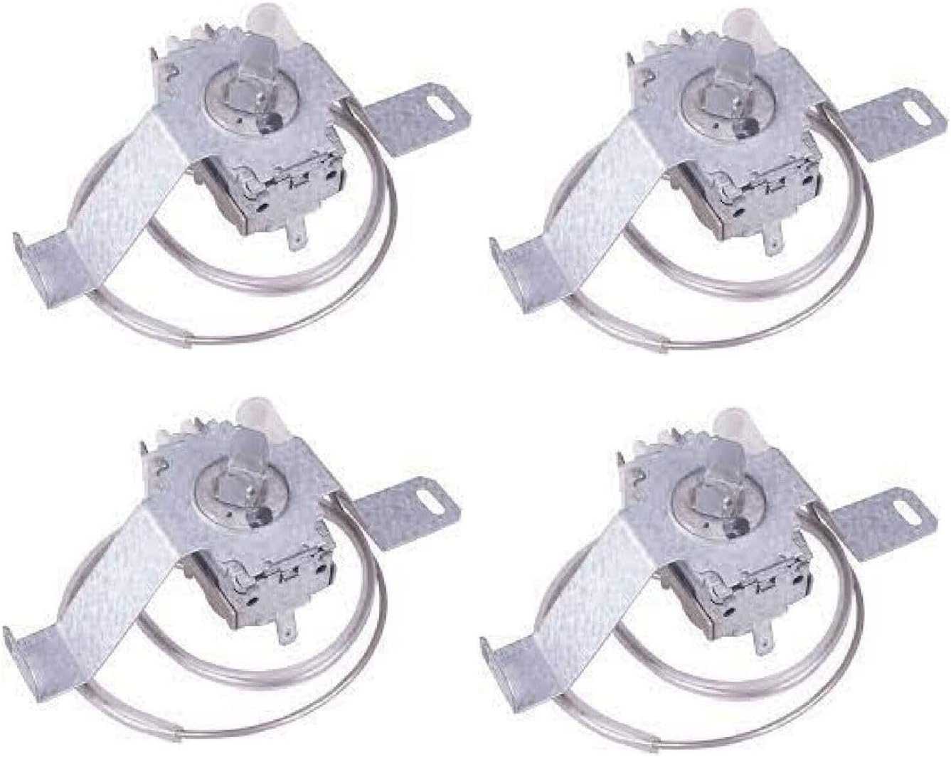 Replacement Part for WP2200859, for Refrigerator Thermostat 2200859-4Pack Durable Repair Component for Home Equipment Appliance Repair Universal Long-Lasting Performance KL0044