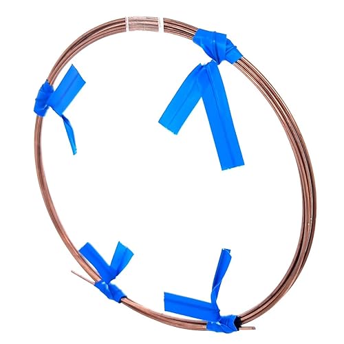 Miniatura 6 de Soldadura de alambre de cobre de 5 pies de alto, autofluxante, calibre 18, sin cadmio, fabricada en Estados Unidos por CRAFT WIRE