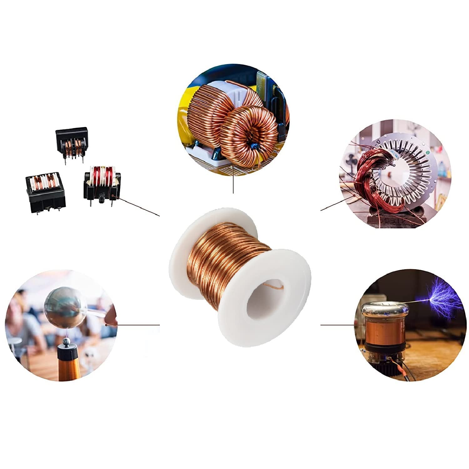 Enameled Magnet Wire - 50m Copper Wire -5