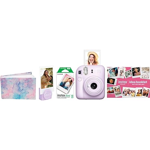 Fujifilm Instax Mini 12 Purple Holiday Bundle 2023