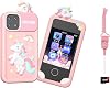 Kids Smartphone, Kids Smartphone, Childrens Mobile Phone, Educational Toy, Perfect Present, 3D Hologram Function, Birthday Gift, Boys, Girls, Alarm, 1000 mAh Battery, Phone Toy, For Kids, 2.8 Inch
