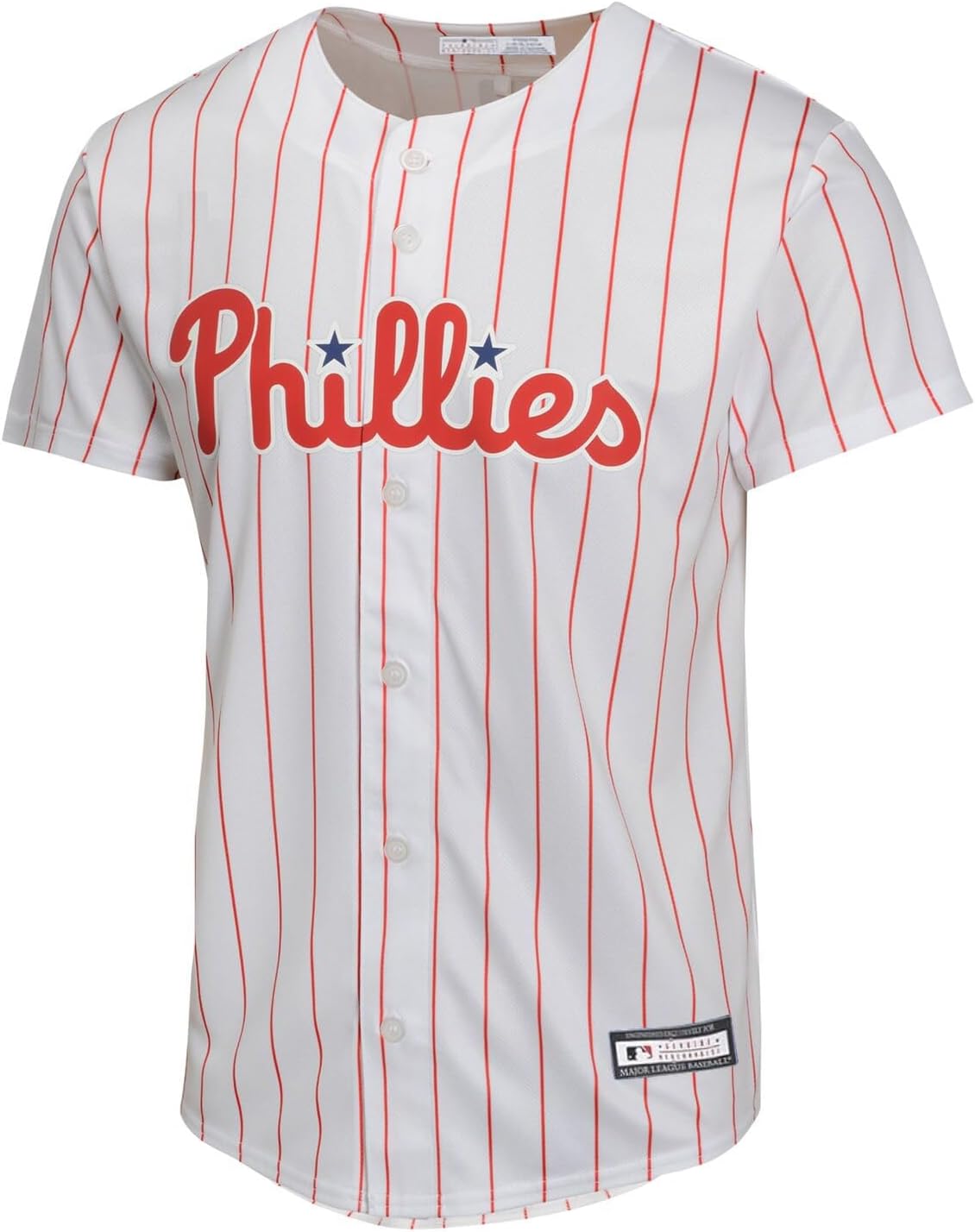 Outerstuff Bryce Harper Philadelphia Phillies MLB Kids Youth 8-20 White Home Player Jersey - Image 2