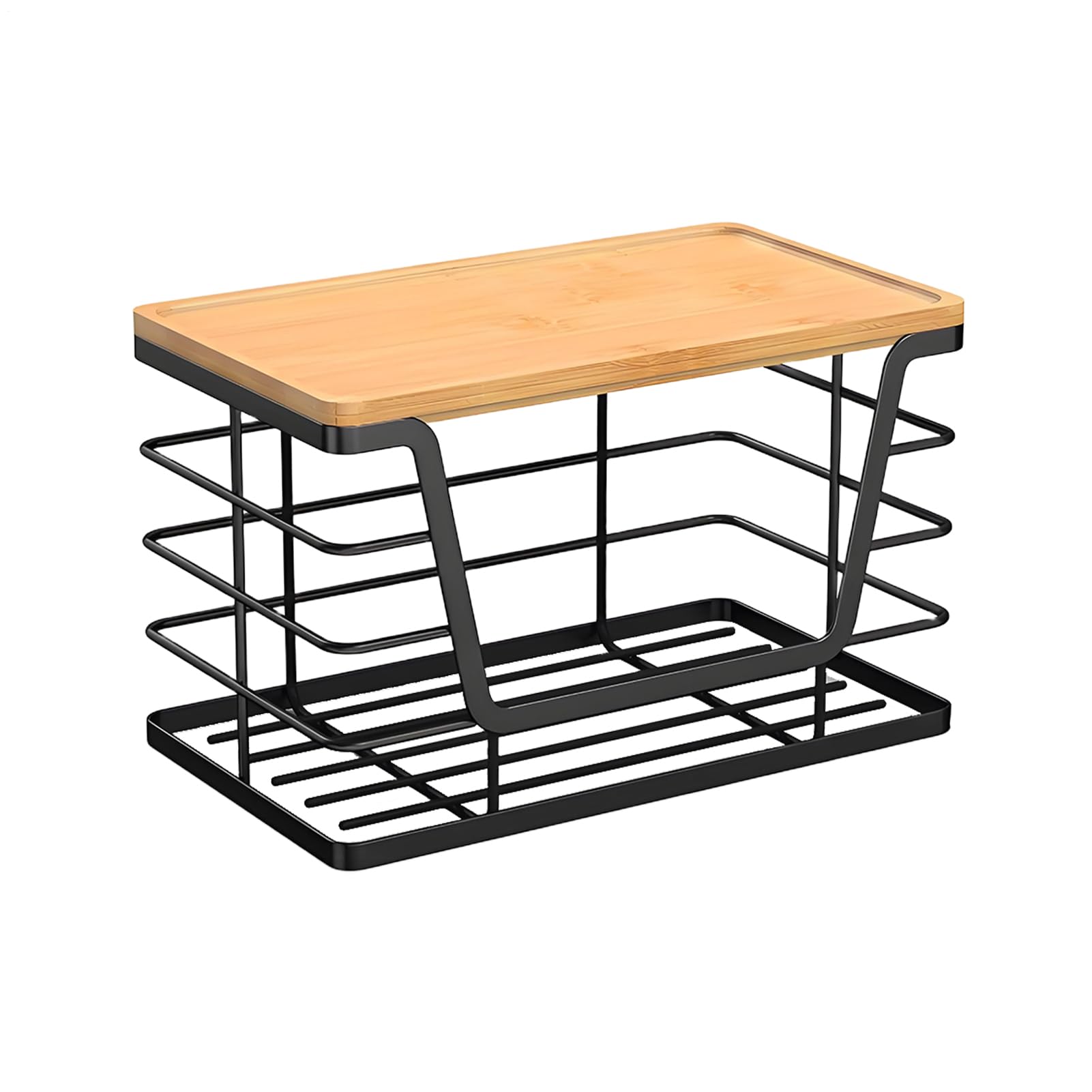 Dispensador de bolsas de basura dispensador de bolsas de alta resistencia | Organizador apilable para Lavandería y Cocina para Cocina Camping-Car Cuarto de Baño Lavadero Despensa Inodoro Salón