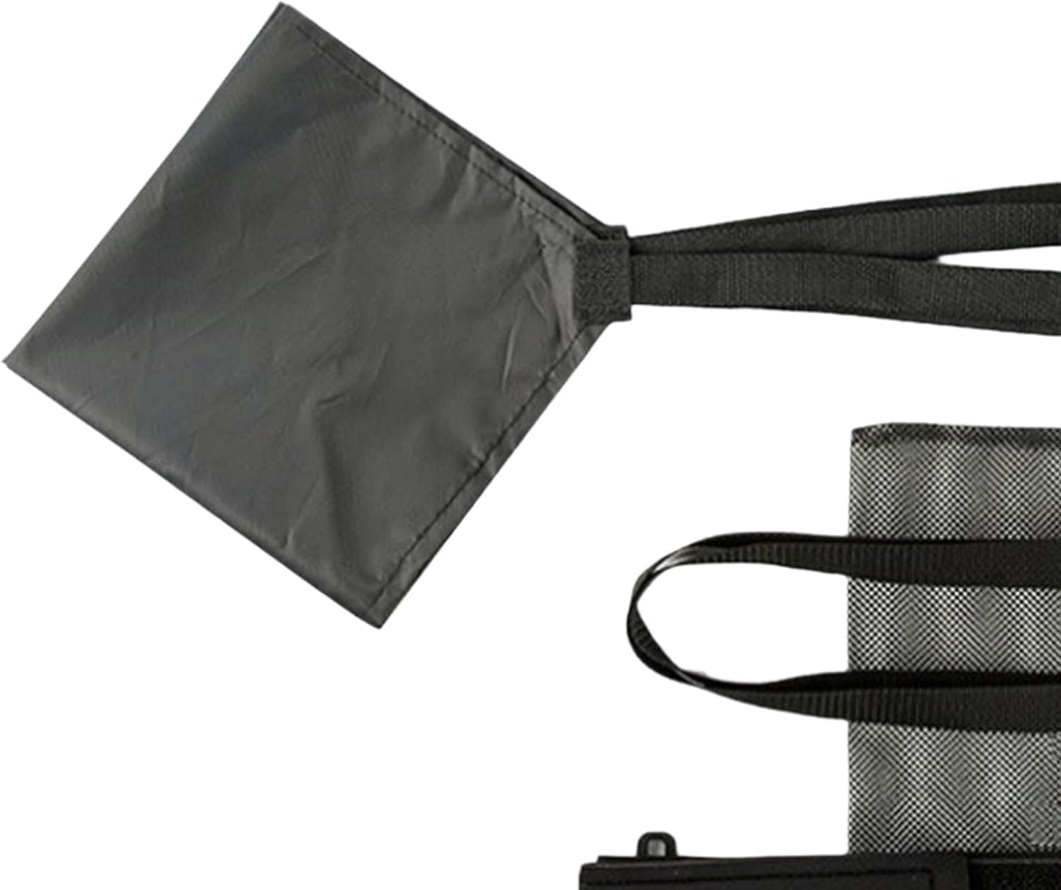 Swimming Parachute Swimming Resistance Belt Strength Training Band Tool Speed Strength Training Accessories, Black, 33cm
