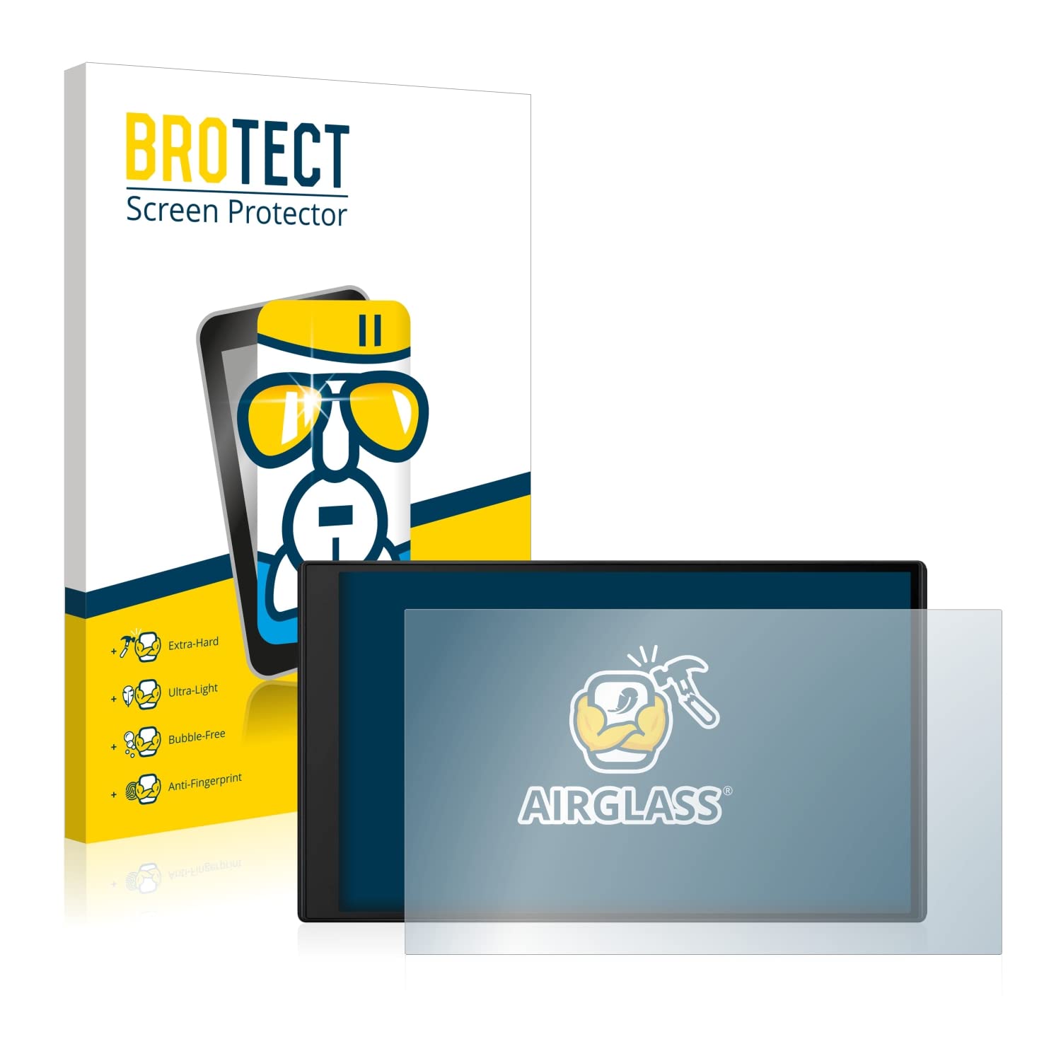Protection écran Verre Trempé 9H Pour Garmin DriveSmart 76 MT-D - Anti-rayures, Anti-traces, Facile à Poser - 13