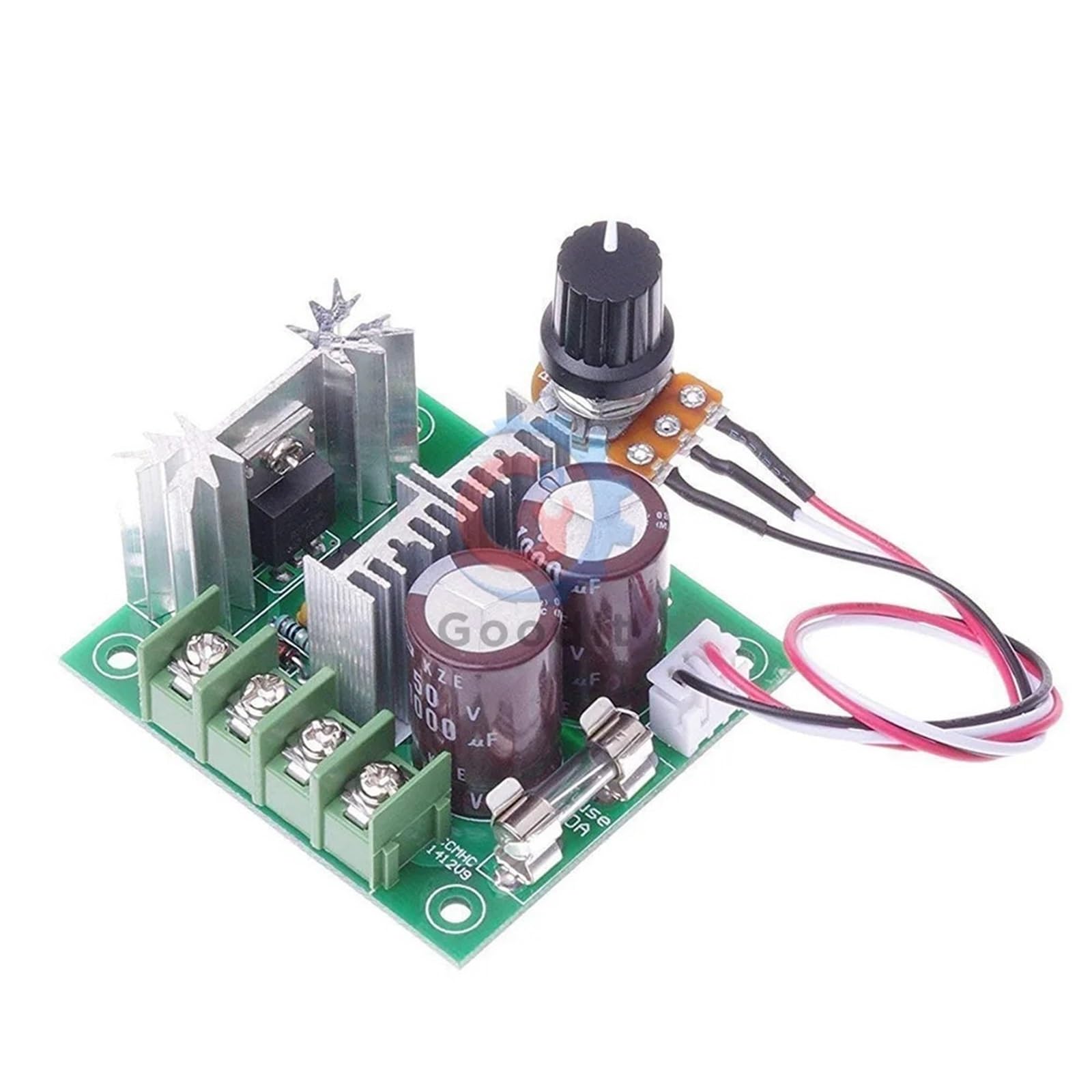 Régulateur de tension 400W 10A, 12V-40V DC, PWM, régulateur de vitesse du moteur, contrôle de la vitesse du ventilateur, variateur, contrôleur de puissance