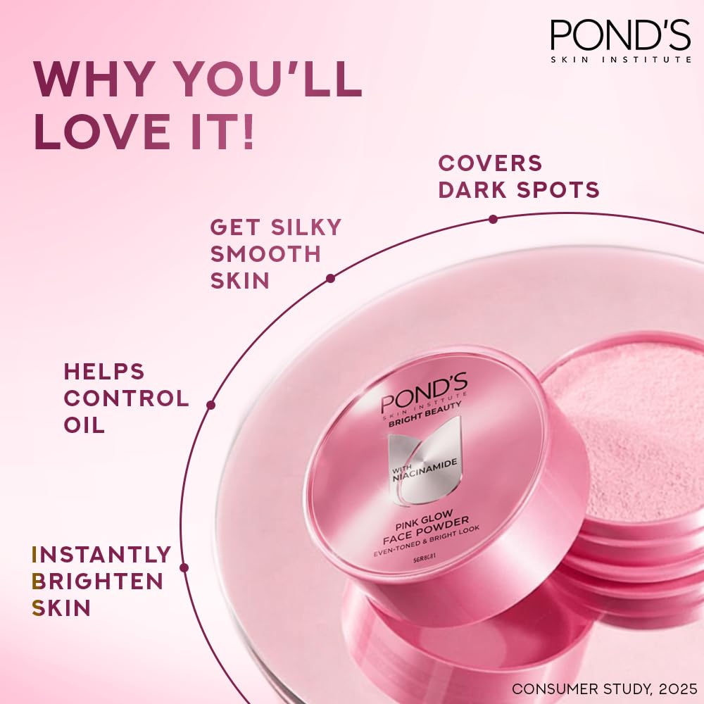 POND'S Natural Glow Face Powder - Instant Radiance -5