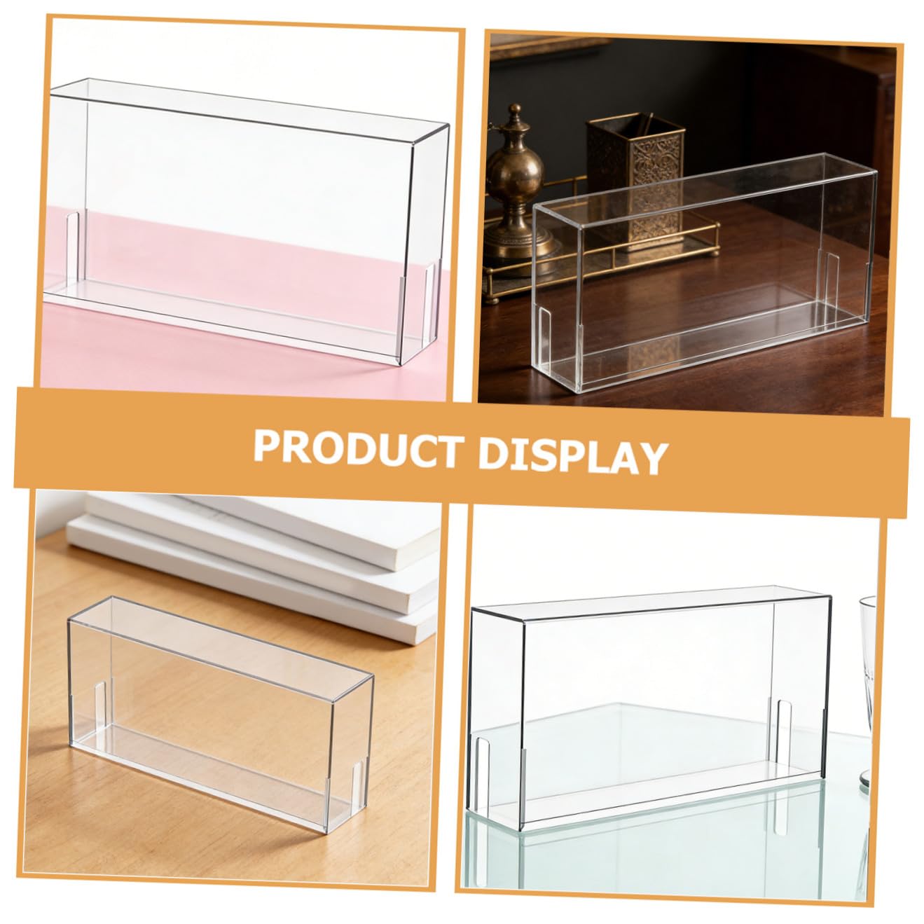 Caja Transparente de Acrílico para Consola de Juegos Switch OLED | Protección Antipolvo, Uso en Mesa de Juego, Resistente al Desgaste Deformación