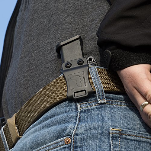 Universal 9Mm/.40 Double Stack Mag Carrier- Tulster Echo Carrier Iwb/Owb (Flat Dark Earth) #TOP4