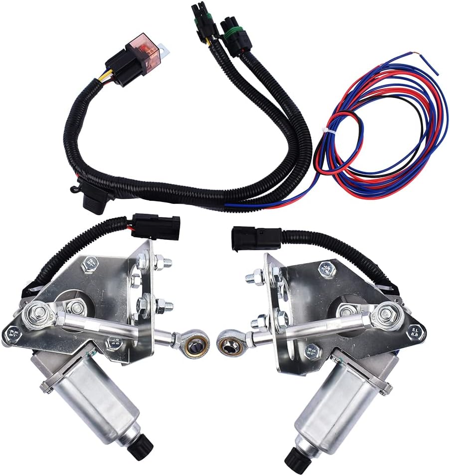 Electric Headlight Motor Conversion Kit Replacement for