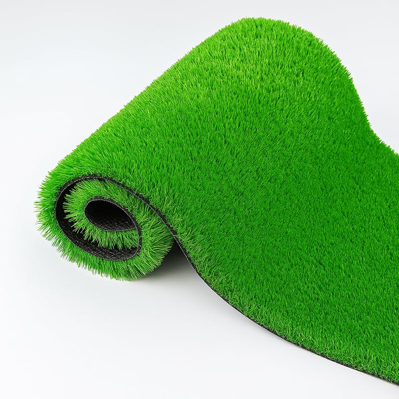 45 mm Skin Friendly Green Grass | Artificial Lawn Turf | High Density Premium Grass | Indoor & Outdoor UseCarpet Mat | Washable | Artificial Grass Carpet Mat (Size - 5 x 12 feet)-image-39