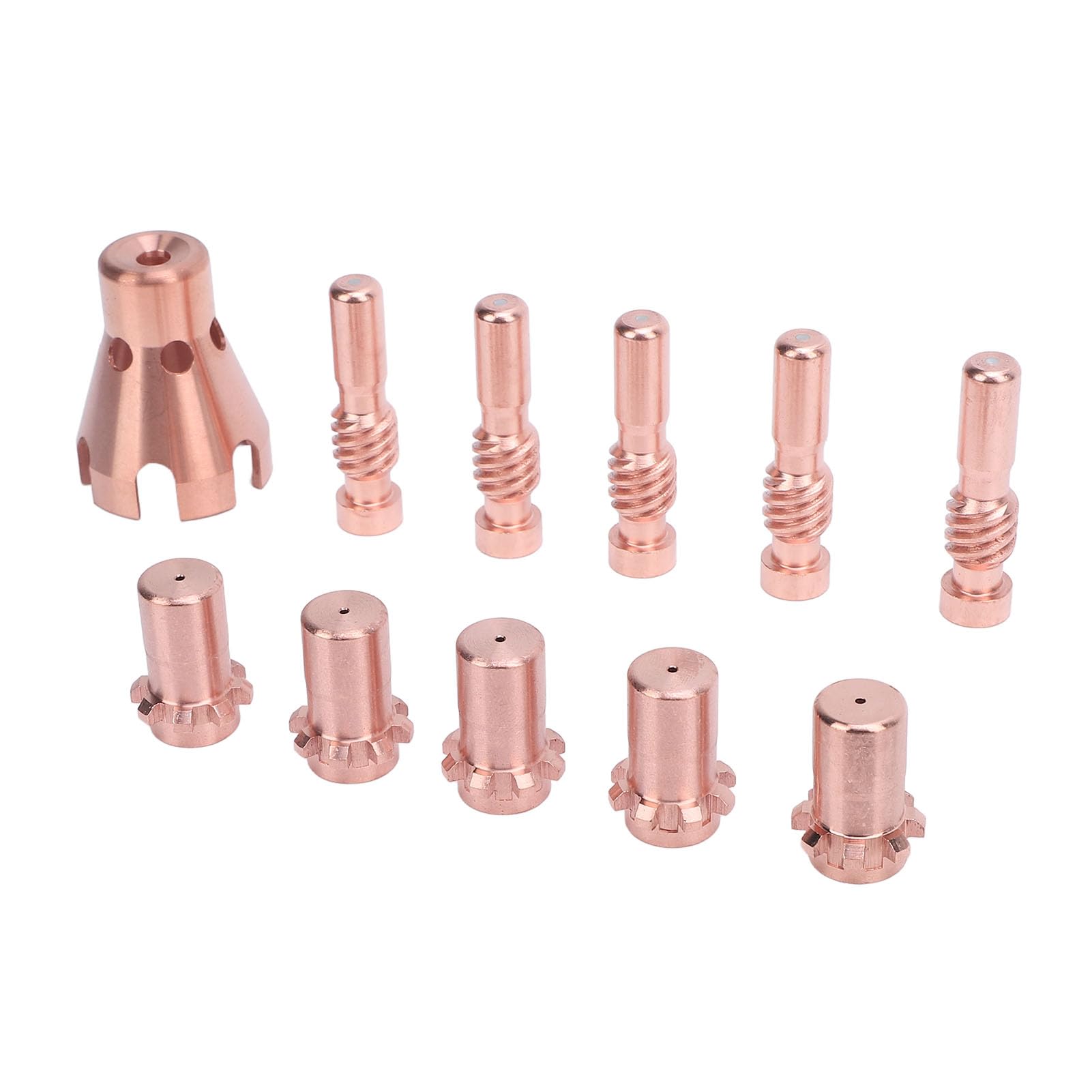 Kit de accesorios para antorcha de soldadura MIG 11PCS |Consumibles para cortadora de plasma para KP2062-3B1 / KP2065-1 |Puntas y electrodos con caja de almacenamiento