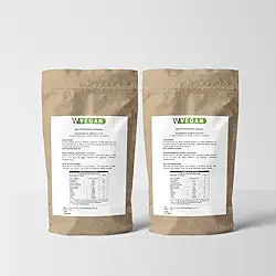 WVEGAN Max Protein Sabor Morango, Suplemento Proteico Vegano de Arroz e Ervilha, 1kg, Rico em Aminoácidos, Sem Glúten, Sem Soja
