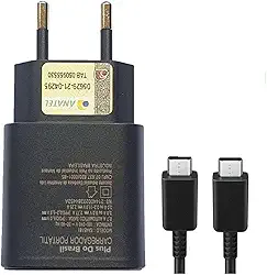 Plus Do Brasil Carregador Super Rápido 25w Para Samsung Galaxy S25 S24 S23 S21 S20 Fe Plus Ultra Tablet Super Fast Turbo Cabo Usb C Power Delivery Pd 3.0 Anatel Fabricado No Brasil