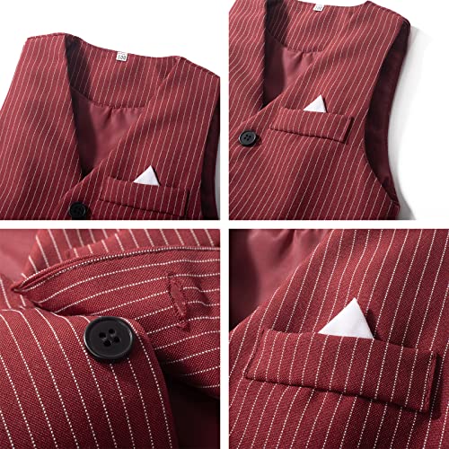 Image of Nwada Boys Suit Toddler Dress Clothes Shirt with Bow Tie, Dress Pants Sets Kids Gentleman Outfit suits