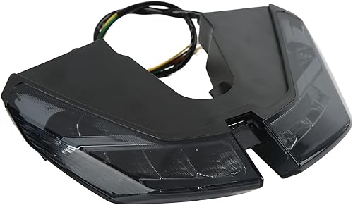 Miniatura 5 de Fydun Luz trasera LED para motocicleta, IP67, impermeable, lente ahumada, 12 V, lámpara de parada trasera para Ducati HYPERMOTARD 821 939 950 SP