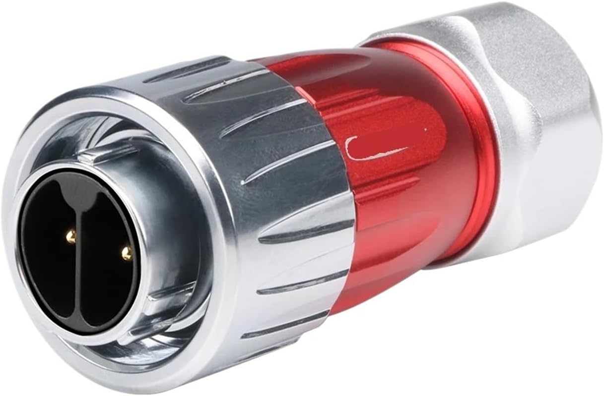 M20 Connector Heavy Duty 2/3/4/5/7/9/12 Pin Metal Housing Wire Solder Panel Mount Power(Male Plug Only)